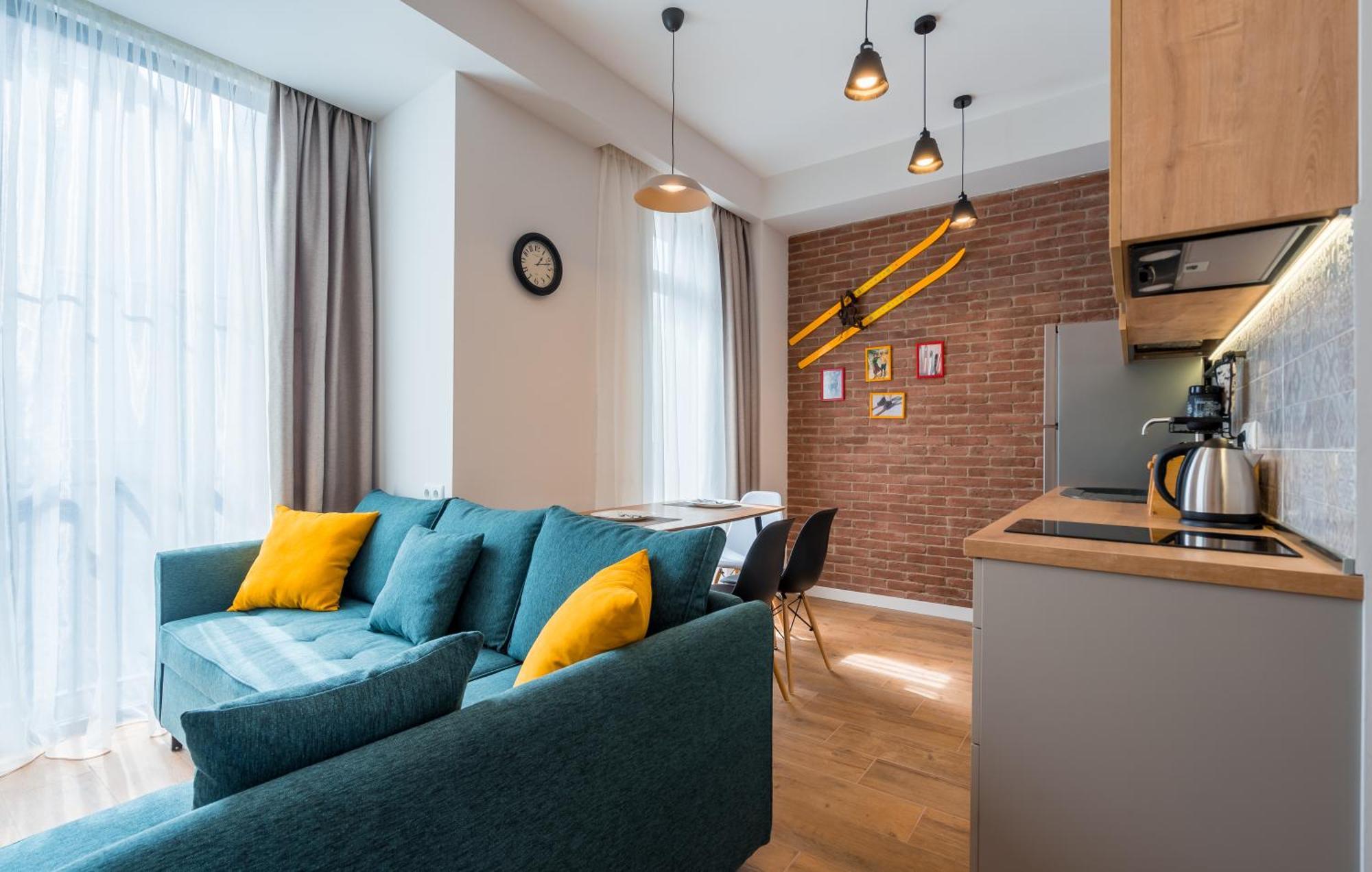 2-Room Apartment, Redco, Alpic 405 Gudauri Dış mekan fotoğraf